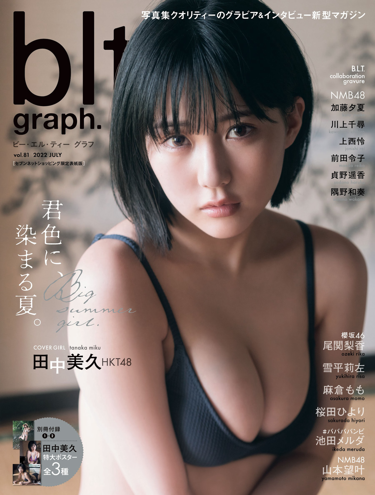 Miku Tanaka 田中美久, B.L.T Graph 2022 Vol.81