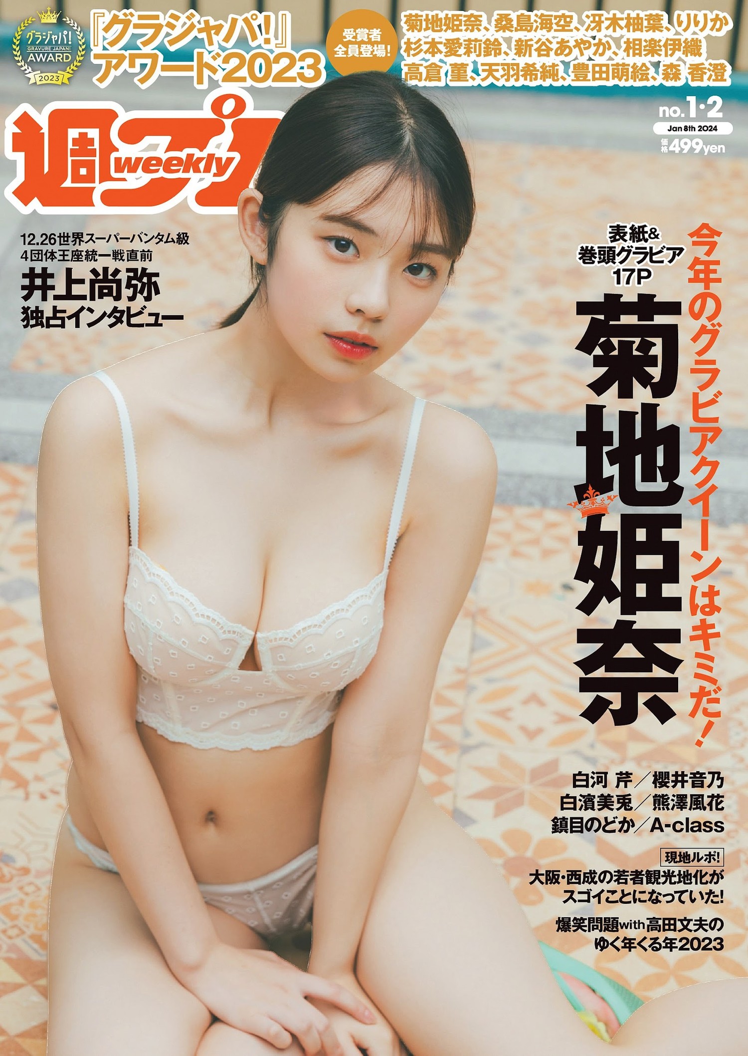 Hina Kikuchi 菊地姫奈, Weekly Playboy 2024 No.01 (週刊プレイボーイ 2024年1号)