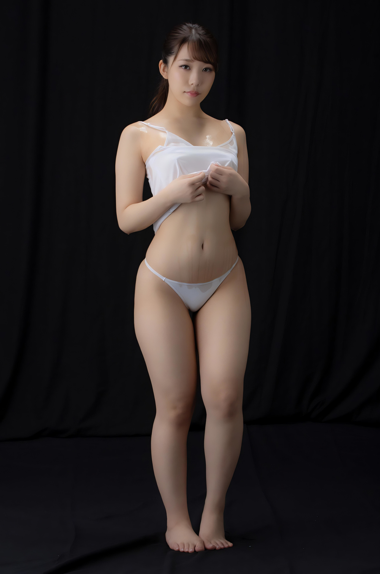 Erika Ozaki 尾崎えりか, PRESTIGE 写真集 絶対的透け透けテカテカポーズブック Set.02