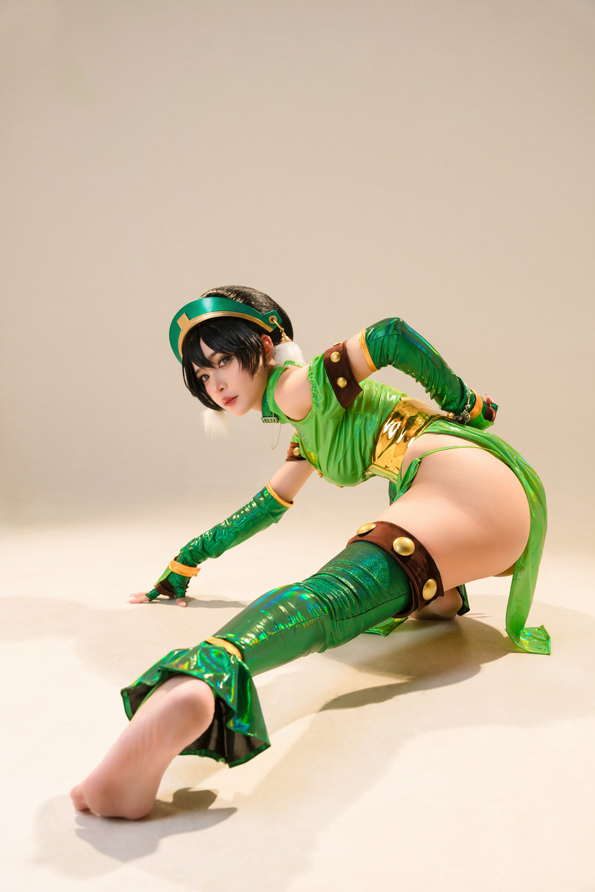 Дрочибельный Косплей Umeko.J Toph Beifong Set.02 аппетитная попка