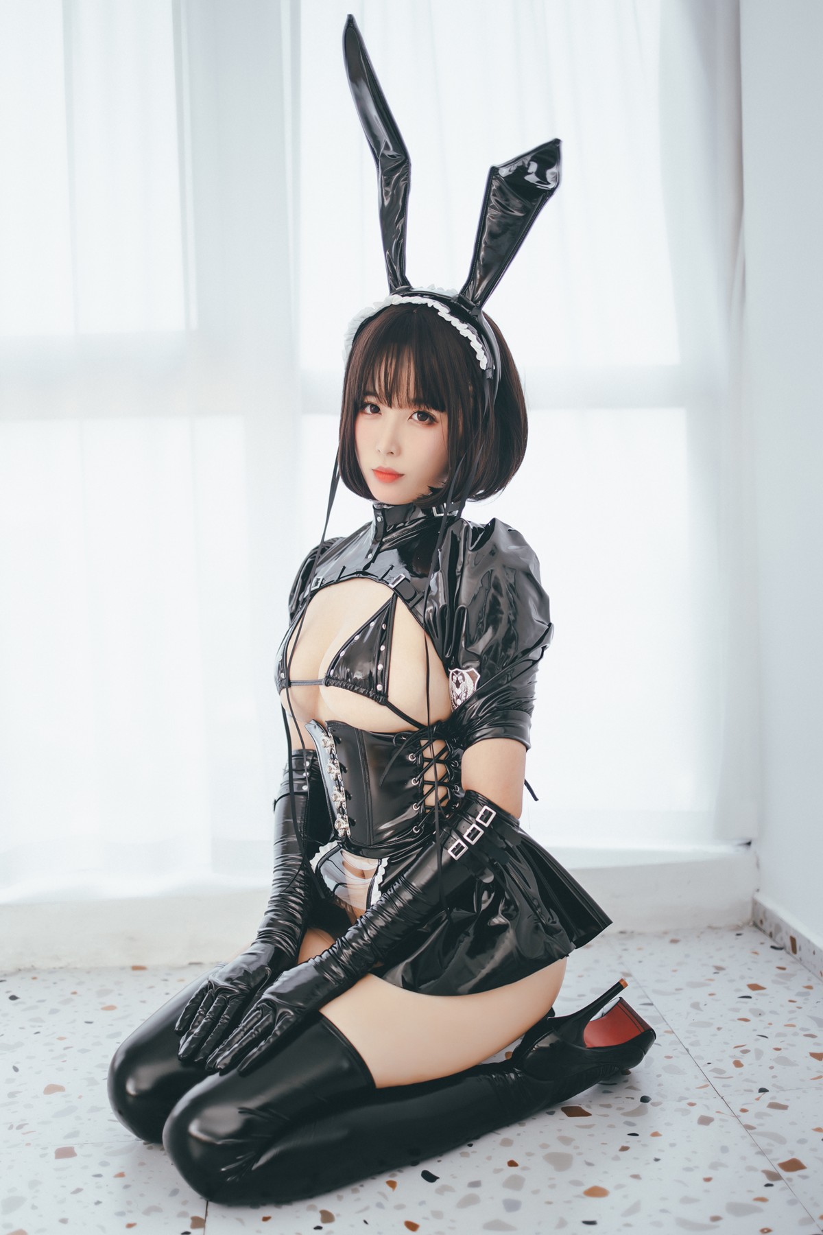 Cosplay 轩萧学姐 兔女郎女仆