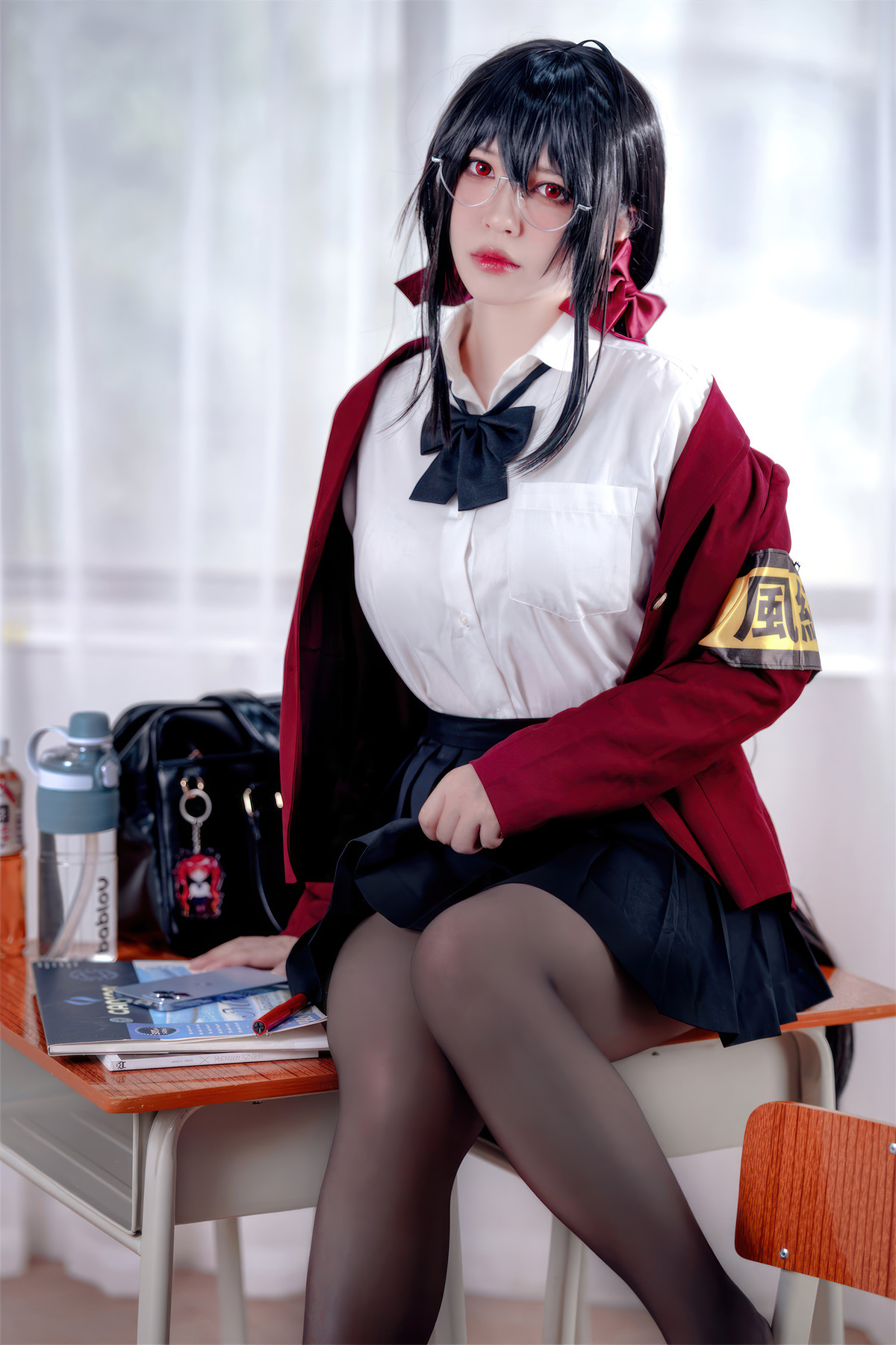 Похотливый Cosplay 半半子Banbanko 大凤 风纪委员 leak boosty