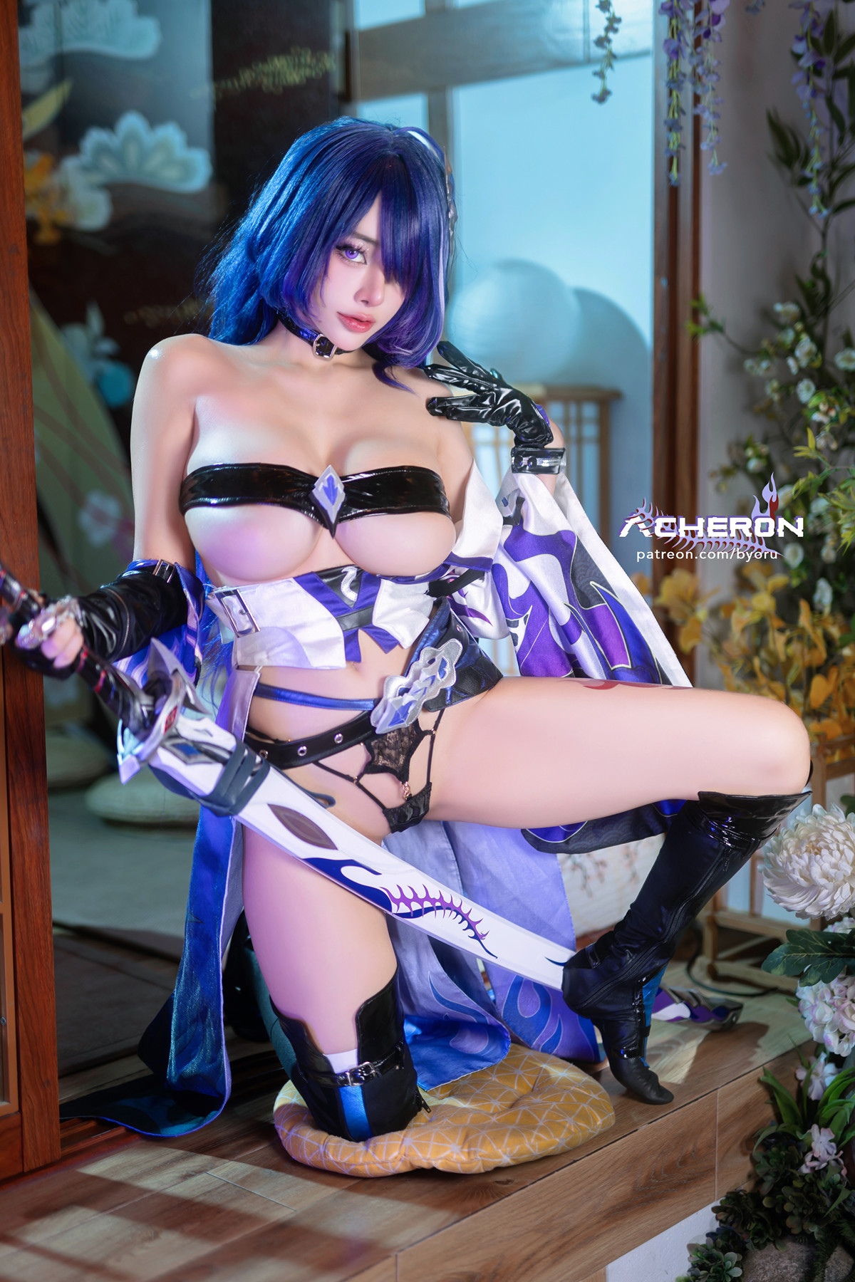 Cosplay 日本性感萝莉Byoru Acheron 黄泉（星铁）