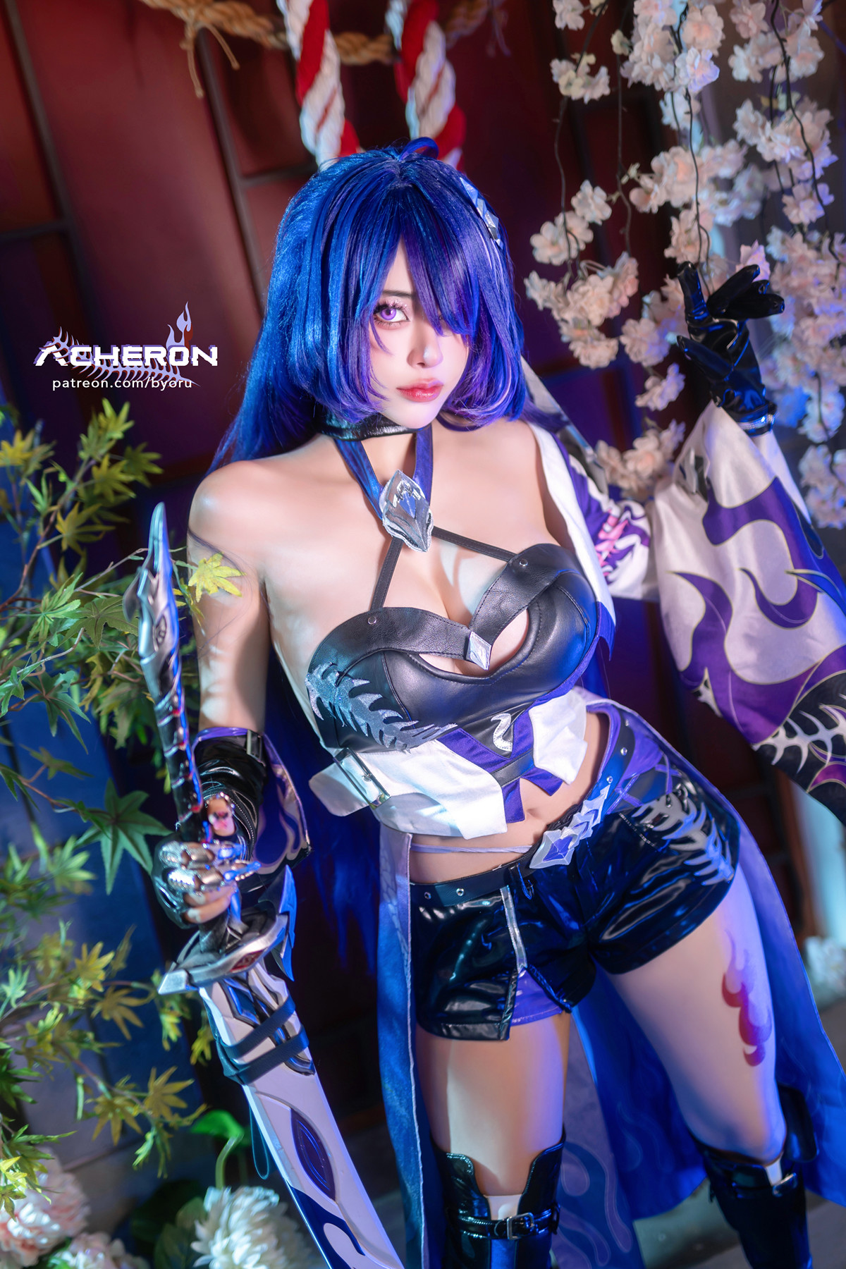 Cosplay 日本性感萝莉Byoru Acheron 黄泉（星铁）