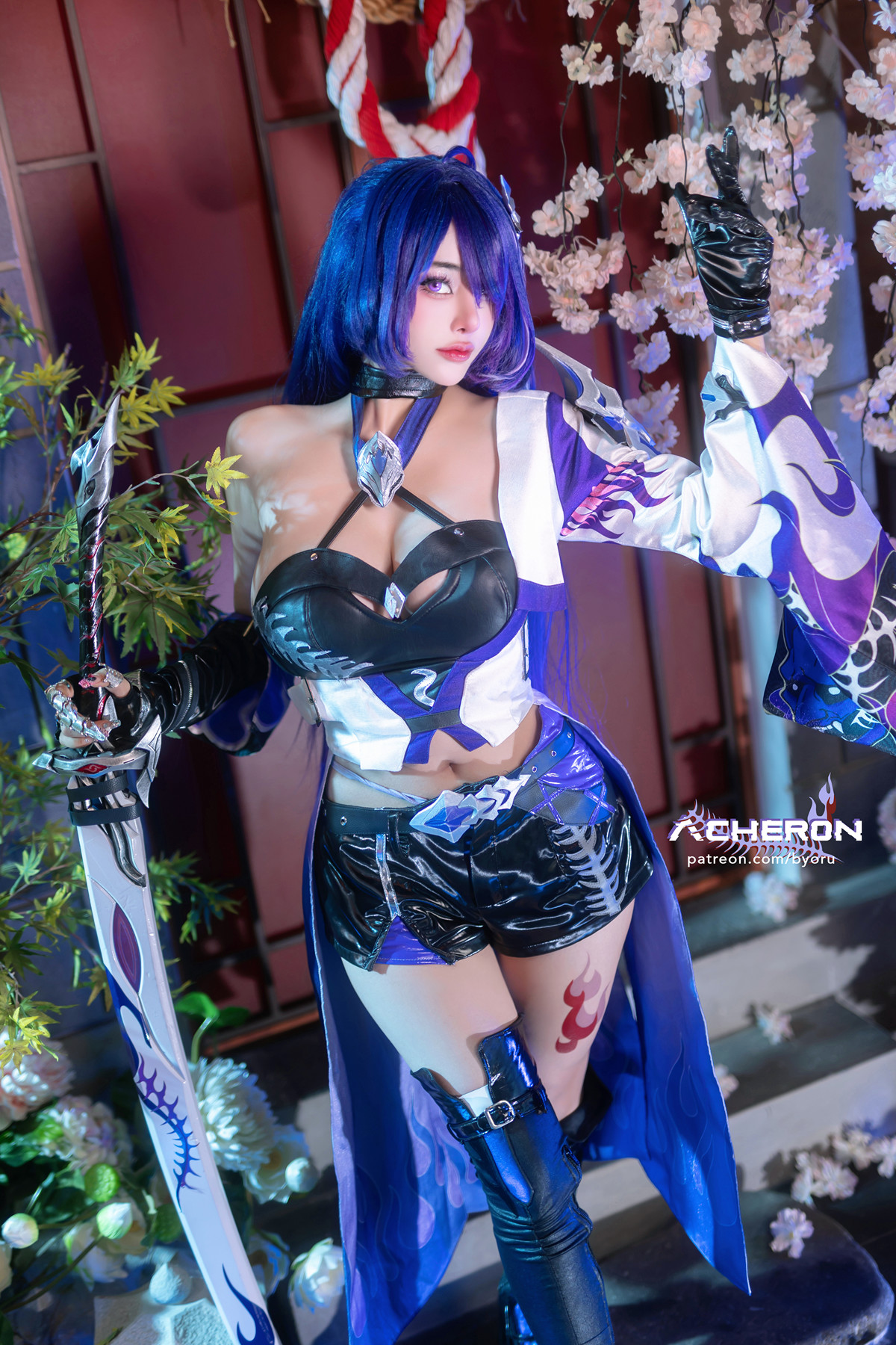 Cosplay 日本性感萝莉Byoru Acheron 黄泉（星铁）