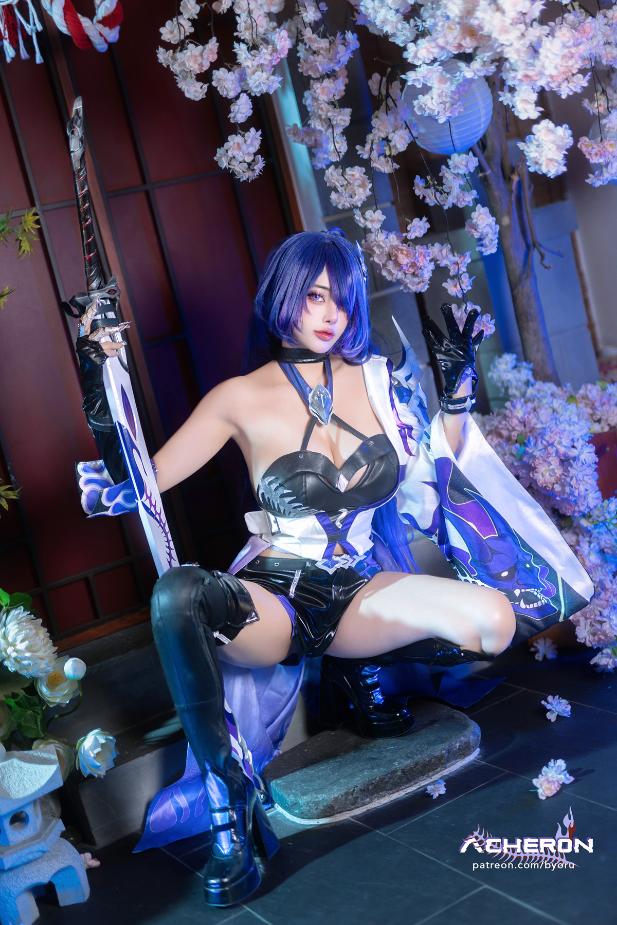 Cosplay 日本性感萝莉Byoru Acheron 黄泉（星铁）