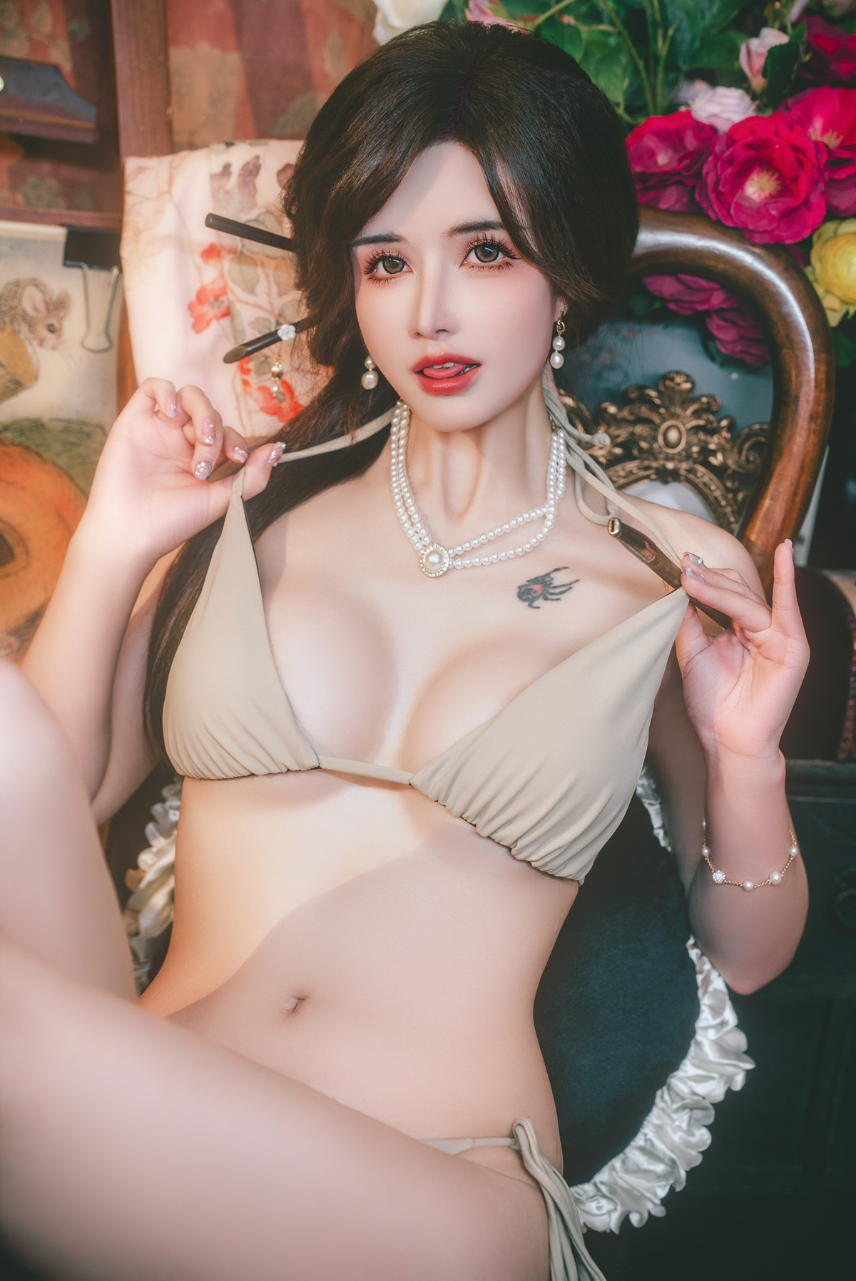 Cosplay 鹿八岁 特工的堕落 前篇